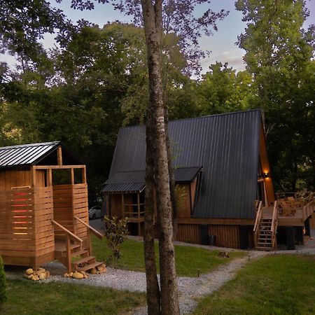 Valhalla Cabins Aframes With Hot Tubs & Sauna Cosby Kültér fotó